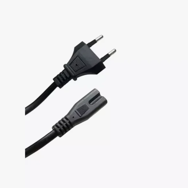 ⁦كابل طاقة ثنائي (2-Pin) أصلي CH - بطول 1.5 متر للشواحن والطابعات⁩ - الصورة ⁦3⁩