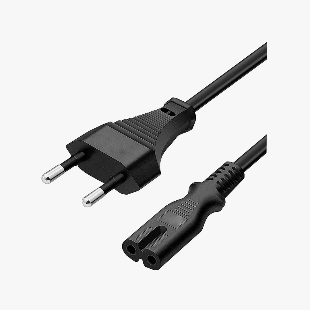 cable uk-5 كابل طاقة ثنائي (2-Pin) أصلي CH - بطول 1.5 متر للشواحن والطابعات - الصورة 1