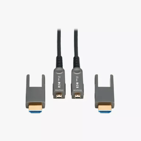 ⁦كابل HDMI AOC ألياف ضوئية 30 متر - تصميم Detachable (رؤوس قابلة للفصل)⁩ - الصورة ⁦3⁩