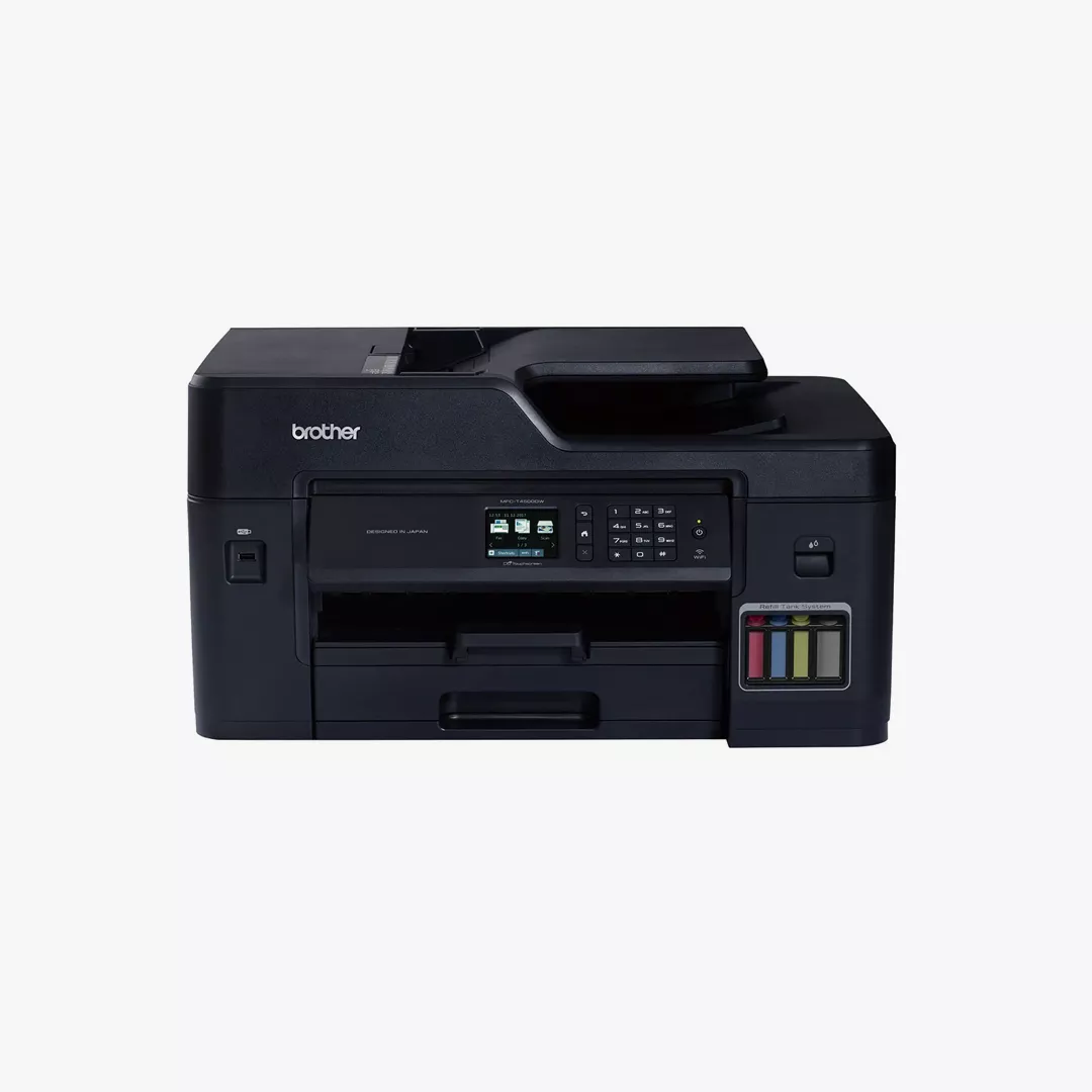 t4500-1 طابعة Brother T4500DW الملونة عملاق الطباعة بمقاس A3 ونظام الخزان الاقتصادي - الصورة 1