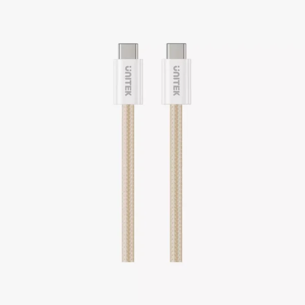 ⁦كابل شحن مغناطيسي سريع جدا Unitek USB-C إلى USB-C بقدرة 100Wبطول1m⁩ - الصورة ⁦2⁩