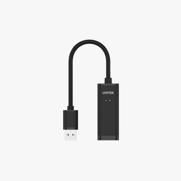 ⁦تحويلة Unitek USB 2.0 إلى منفذ إيثرنت LAN RJ45 - موديل Y-1468.⁩ - الصورة ⁦2⁩
