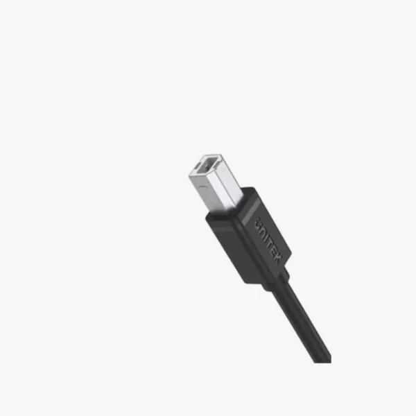 ⁦كابل طابعات وأجهزة سلكي Unitek USB 2.0 Type-A to Type-B بطول 1m⁩ - الصورة ⁦2⁩