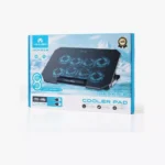 ⁦قاعدة ومروحة تبريد لابتوب ميكوسو بـ8 مراوح-Mikuso NCP-213 Cooling Pad⁩ - الصورة ⁦3⁩