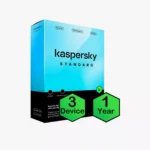 برنامج الحماية Kaspersky Standard - اشتراك أصلي لـ 3أجهزة لمدة سنة كاملة