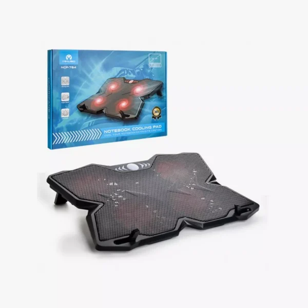 ⁦قاعدة ومروحة تبريد لابتوب ميكوسو | Mikuso NCP-784 Laptop Cooling⁩ - الصورة ⁦2⁩