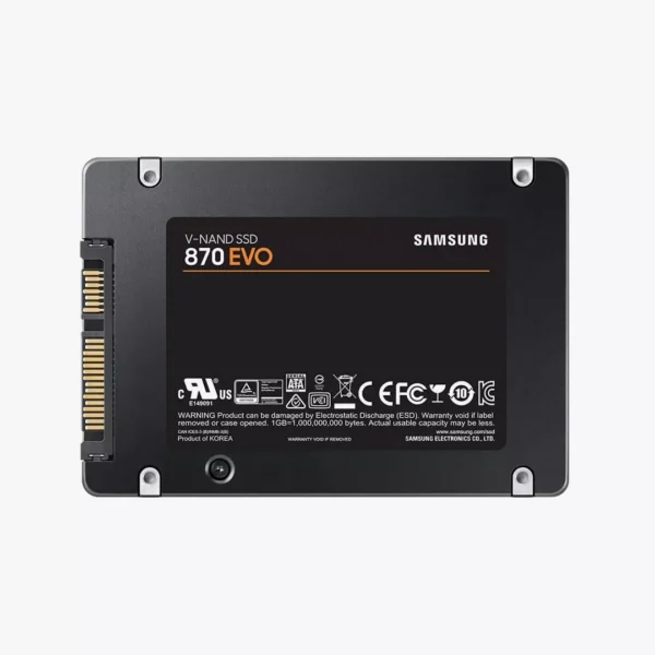⁦هارد سامسونج 2.5 بوصة - Samsung 870 QVO SATA III 2.5" SSD 1TB⁩ - الصورة ⁦2⁩