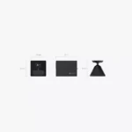 ⁦كاميرا مراقبة منزلية ذكية لاسلكية بالبطارية-EZVIZ CB2 Smart Battery Camera⁩ - الصورة ⁦2⁩