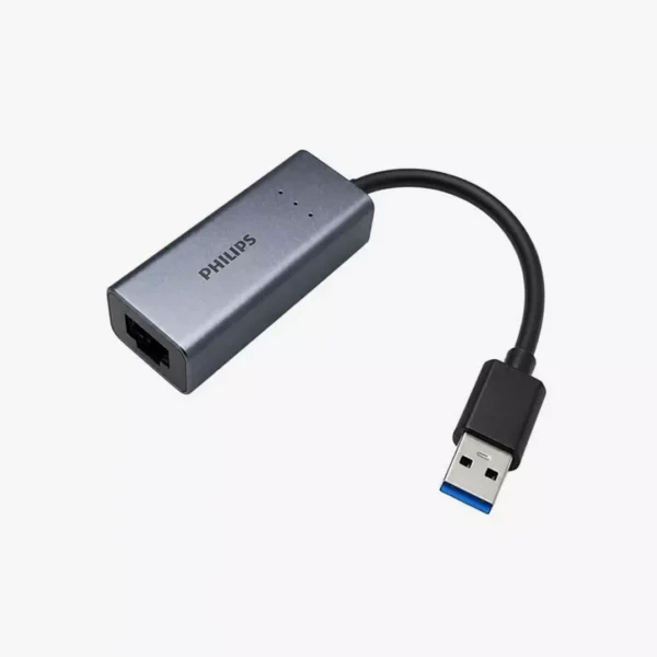 ⁦تحويلة Philips USB 3.0 إلى منفذ إيثرنت Gigabit LAN RJ45 بسرعة 1G.⁩ - الصورة ⁦3⁩