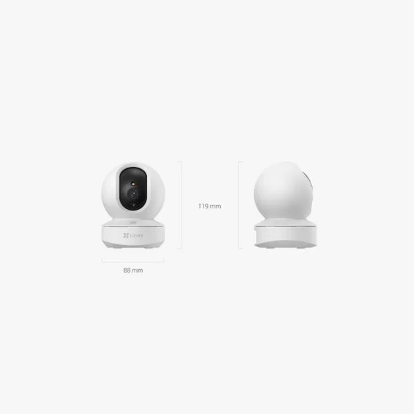 ⁦كاميرا مراقبة منزلية ذكية متحركة - EZVIZ TY1 Pro Smart Wi-Fi PT Camera⁩ - الصورة ⁦2⁩