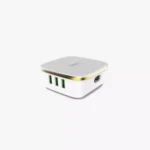 ⁦شاحن مكتبي ودعم الشحن السريع - DNIO A6704 35W 6-Port USB⁩ - الصورة ⁦2⁩
