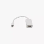 محول شاشات عالي الجودة Mini DisplayPort (Male) إلى HDMI (Female).