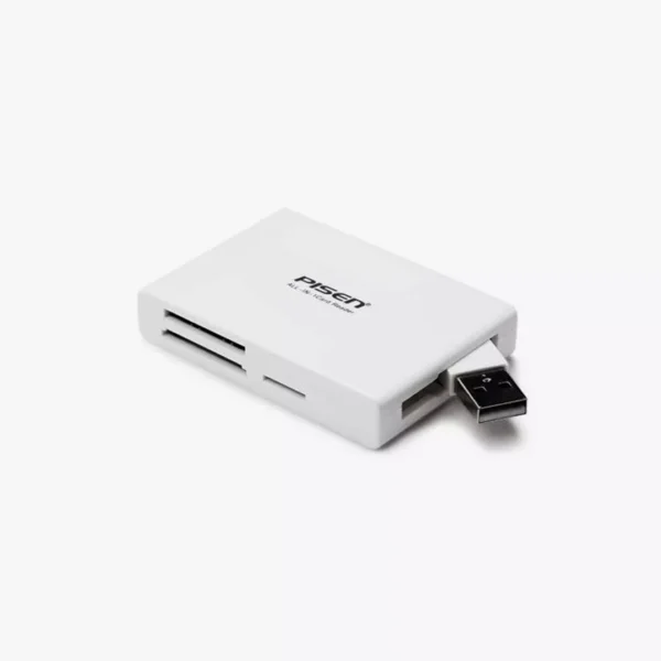 ⁦قارئ بطاقات الذاكرة بيسين يو إس بي 2.0 - Pisen USB 2.0 Card Reader⁩ - الصورة ⁦2⁩
