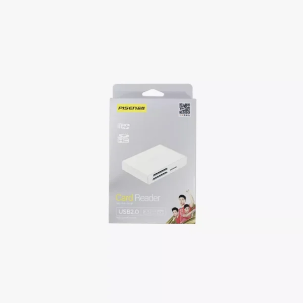 ⁦قارئ بطاقات الذاكرة بيسين يو إس بي 2.0 - Pisen USB 2.0 Card Reader⁩ - الصورة ⁦3⁩