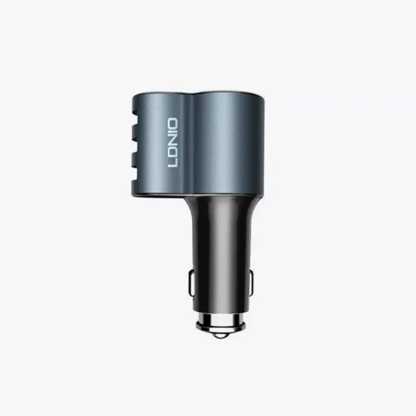 ⁦شاحن سيارة ثلاث منافذ وتقنية الشحن الذكي | LDNIO CM11 Car Charger⁩ - الصورة ⁦2⁩