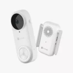 ⁦جرس باب ذكي لاسلكي وكاميرا مراقبة - EZVIZ DB2 Pro 2K Video Doorbell Kit⁩ - الصورة ⁦3⁩