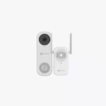 جرس باب ذكي لاسلكي وكاميرا مراقبة - EZVIZ DB2 Pro 2K Video Doorbell Kit