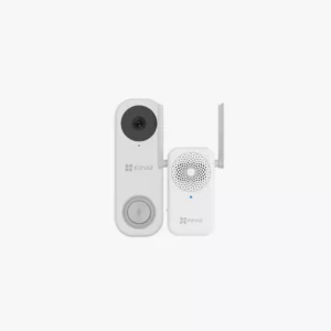 جرس باب ذكي لاسلكي وكاميرا مراقبة - EZVIZ DB2 Pro 2K Video Doorbell Kit
