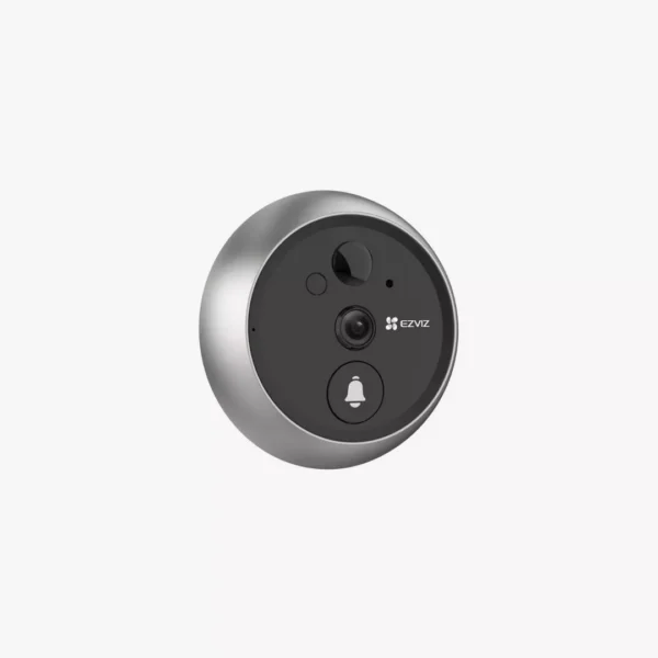 ⁦عين سحرية ذكية وجرس باب لاسلكي وشاشة-Full HD - EZVIZ DP2 Doorbell Kit⁩ - الصورة ⁦2⁩