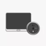 ⁦عين سحرية ذكية وجرس باب لاسلكي وشاشة-Full HD - EZVIZ DP2 Doorbell Kit⁩ - الصورة ⁦3⁩