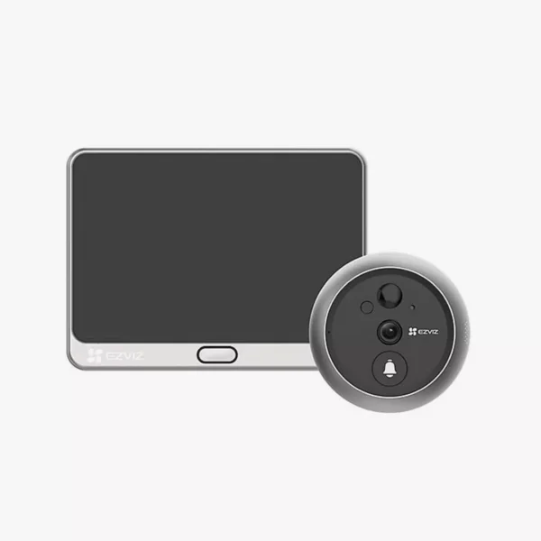 ⁦عين سحرية ذكية وجرس باب لاسلكي وشاشة-Full HD - EZVIZ DP2 Doorbell Kit⁩ - الصورة ⁦3⁩