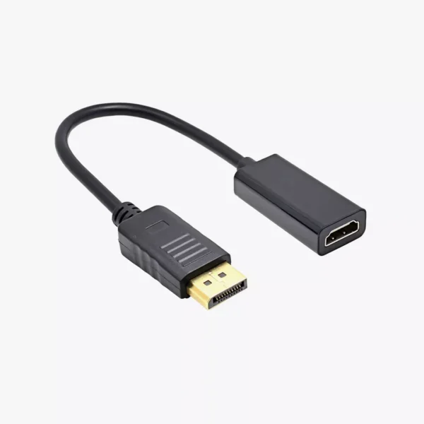 ⁦محول شاشات DisplayPort (Male) إلى HDMI / HDTV (Female) بطول 15cm⁩ - الصورة ⁦2⁩