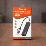 ⁦موزع يو إس بي فنهوي تايب سي - Fenhui 5-in-2 USB Type-C Hub FH10549⁩ - الصورة ⁦2⁩