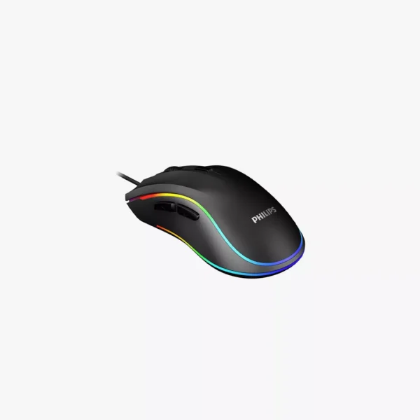 ⁦ماوس القيمنق السلكي عالي الدقة Philips G403 مع إضاءة Ambiglow RGB.⁩ - الصورة ⁦3⁩