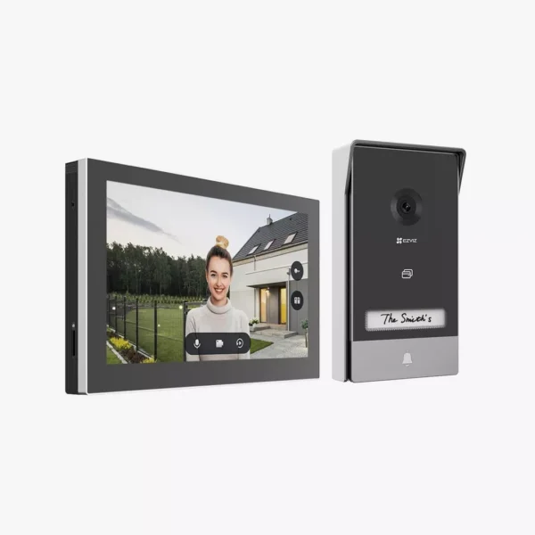 ⁦نظام إنتركوم وجرس باب ذكي بالفيديو-EZVIZ HP7 2K Smart Video Doorphone⁩ - الصورة ⁦3⁩