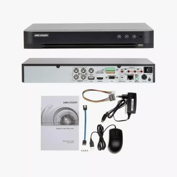 ⁦جهاز تسجيل كاميرات المراقبة - Hikvision - iDS-7204HQHI-M1/S⁩ - الصورة ⁦3⁩
