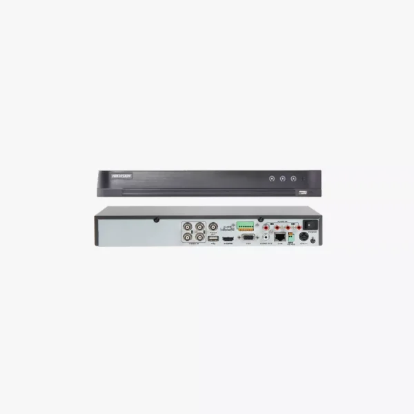 ⁦جهاز تسجيل كاميرات المراقبة - Hikvision 4K iDS-7204HTHI-M1/S⁩ - الصورة ⁦2⁩