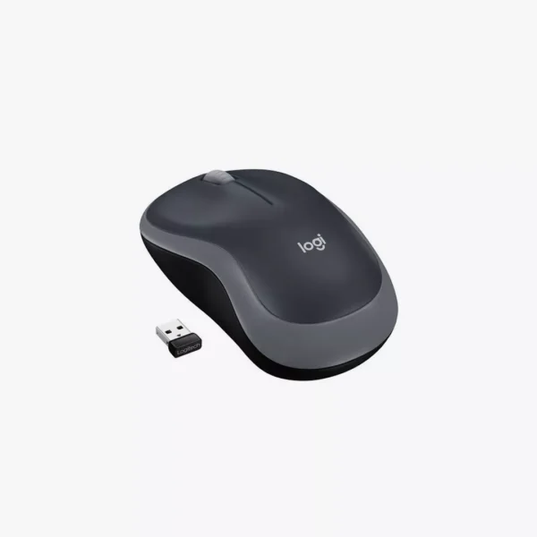 ⁦الماوس اللاسلكي عالي الكفاءة Logitech M186 - دقة التحكم والراحة اليومية المستمرة.⁩ - الصورة ⁦2⁩