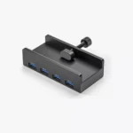⁦موزع يو إس بي أوريكو 4منافذ مثبت بالمشبكOrico MH4PU Aluminum Clip Hub⁩ - الصورة ⁦3⁩