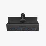 موزع يو إس بي أوريكو 4منافذ مثبت بالمشبكOrico MH4PU Aluminum Clip Hub