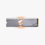 ⁦هارد داخلي فائق السرعة المضاءة AORUS RGB M.2 NVMe SSD 512GB⁩ - الصورة ⁦2⁩