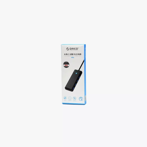 ⁦موزع يو إس بي أوريكو فائق السرعة - Orico 4-in-1 USB 3.0 Hub PAPW4A⁩ - الصورة ⁦3⁩