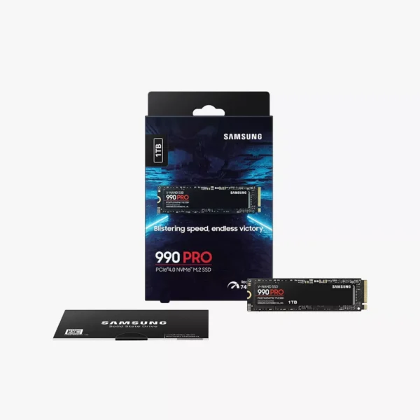 ⁦هارد سامسونج 990 برو - Samsung M.2 NVMe SSD 1TB 7450MB/s⁩ - الصورة ⁦2⁩