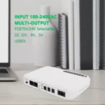 ⁦UPs ذكي ومدمج للمودم والراوتر QIC طراز POE-632Dبقدرة 18Wسعة8800mAh⁩ - الصورة ⁦3⁩
