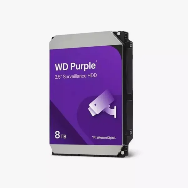 ⁦هارد التخزين الداخلي السحابي WD Purple 8TB لأنظمة كاميرات المراقبة و AI⁩ - الصورة ⁦3⁩