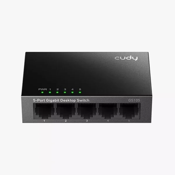 ⁦سويتش شبكة كودي 5 منافذ | Cudy 5-Port Gigabit Switch 1Gbps GS105⁩ - الصورة ⁦2⁩