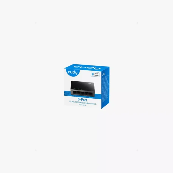 ⁦سويتش شبكة كودي 5 منافذ | Cudy 5-Port Gigabit Switch 1Gbps GS105⁩ - الصورة ⁦3⁩
