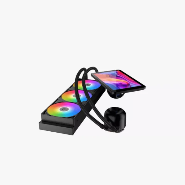 ⁦تبريد مائي للمشتقات إكسيجامتيك Xigmatek Connect Pro 360 وإضاءة ARGB⁩ - الصورة ⁦2⁩
