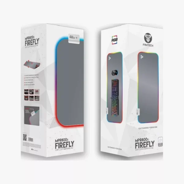 ⁦ماوس باد الألعاب فانتيك Fantech MPR800S Firefly RGB - سطح قماشي ناعم⁩ - الصورة ⁦2⁩