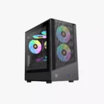 كيس كيمنك ثيرمال تيك Thermaltake AK47 مع 3 مراوح ARGB ولوح زجاجي
