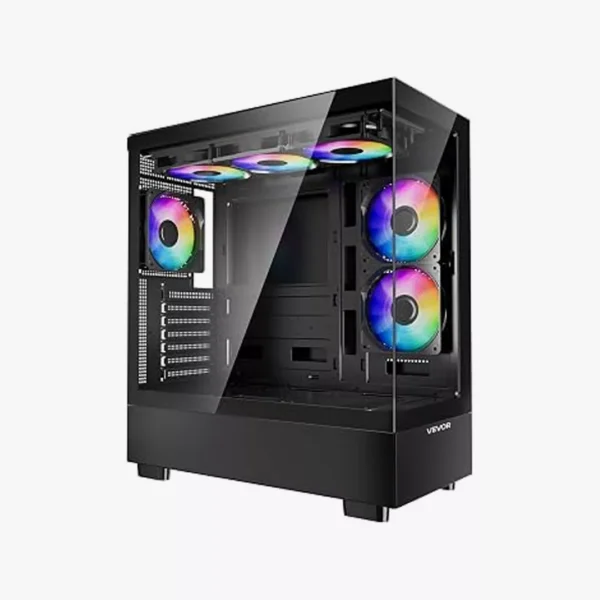 ⁦كيس كيمنك فانتاك Fantech Strike CG86 البانورامي واجهة زجاجية شفافة⁩ - الصورة ⁦3⁩