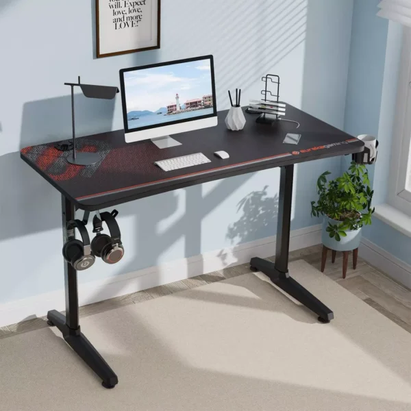 ⁦طاولة كيمنك سطح كاربون فايبر | Mechanical Gaming Desk GIP-P47B-V1⁩ - الصورة ⁦3⁩