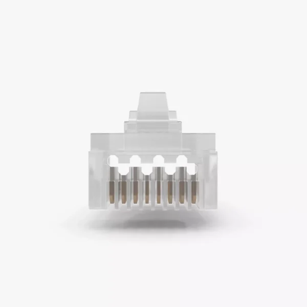 ⁦فيش شبكات وسيرفرات Unitek Cat6 RJ45 بتقنية العبور (Pass-Through)⁩ - الصورة ⁦2⁩