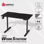 ⁦طاولة المكتب والكيمنك العصرية فانتيك Fantech WS311 Black باللون الأسود الملكي⁩ - الصورة ⁦3⁩