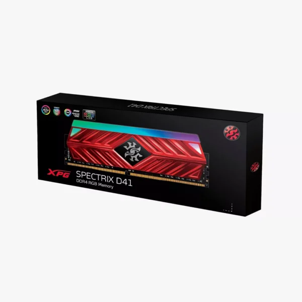 ⁦رامات بي سي|XPG Spectrix D41 DDR4 RGB 16GB (2x8GB) 3200MHz⁩ - الصورة ⁦2⁩