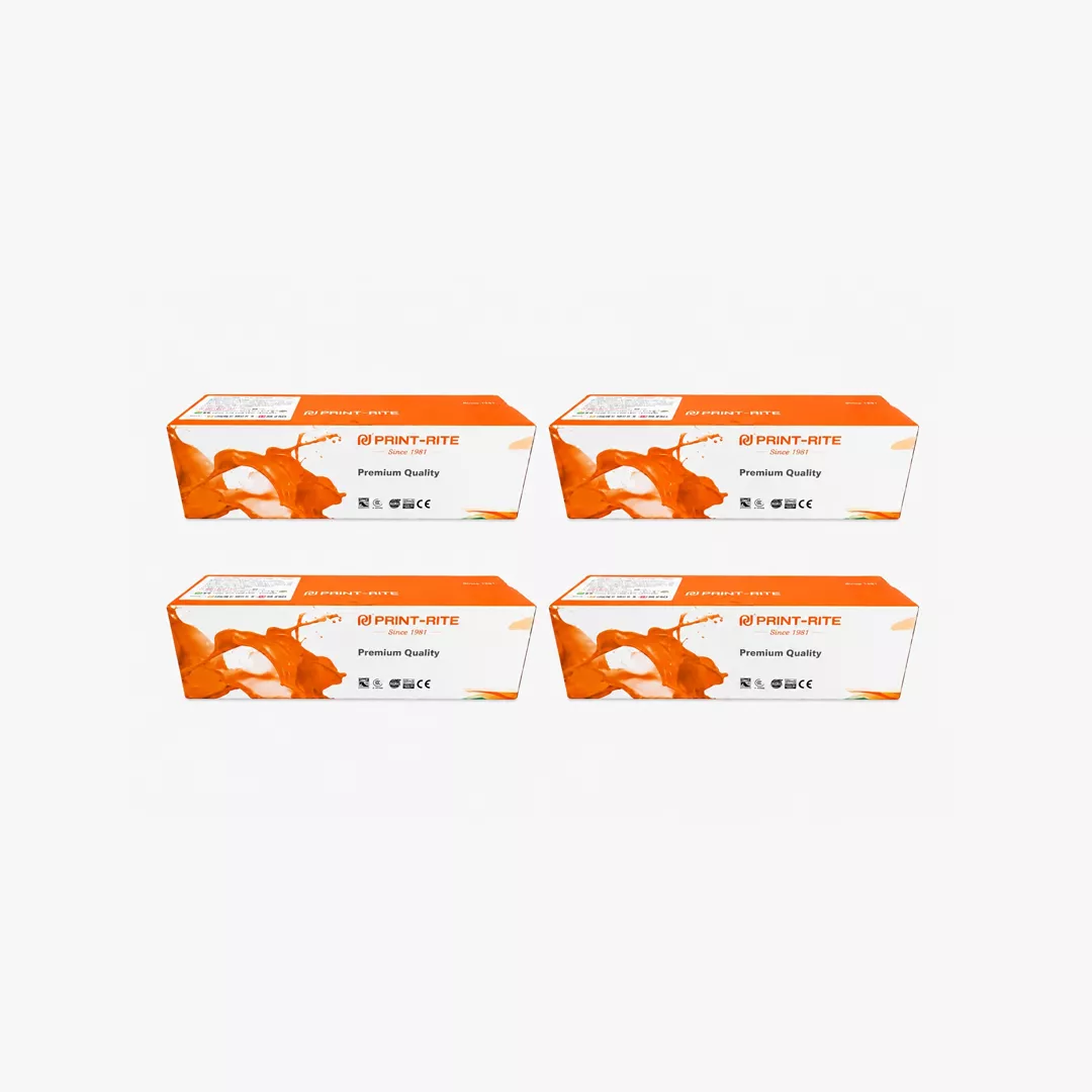 075-4 طقم خراطيش حبر ليزرية ملونة متوافقة برنت رايت Print-Rite 067 سيت كامل - الصورة 1